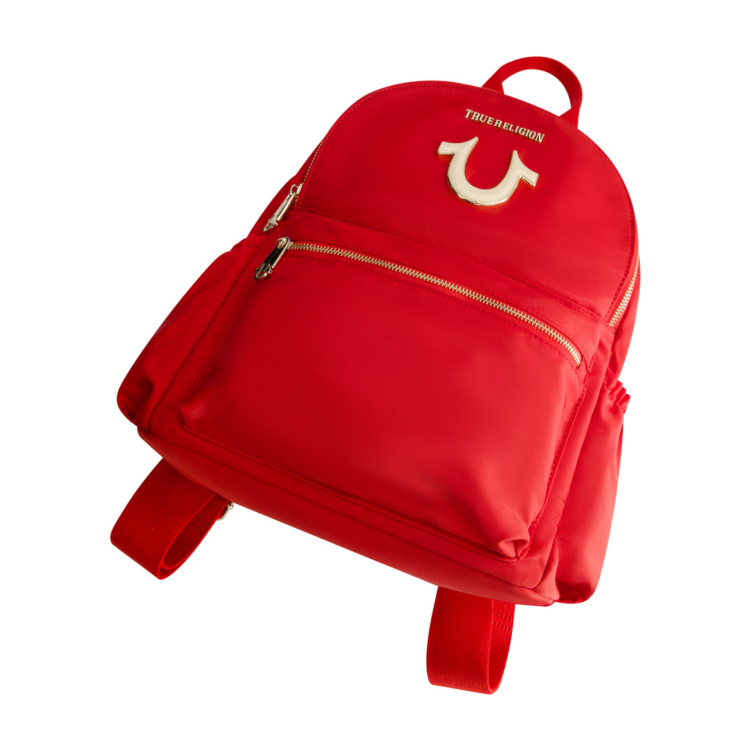 True Religion Zip Pocket Horseshoe Backpack | ShopSimon display picture 1