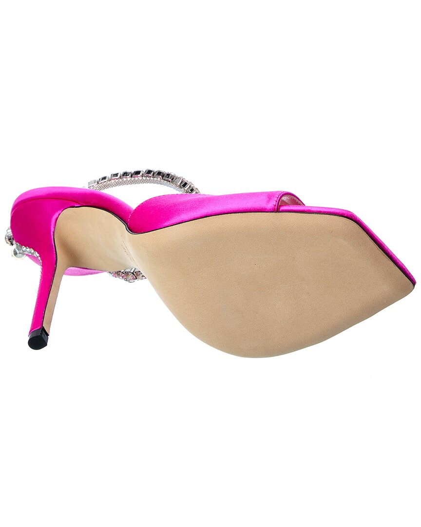 Jimmy Choo Saeda 100 Satin Sandal | ShopSimon