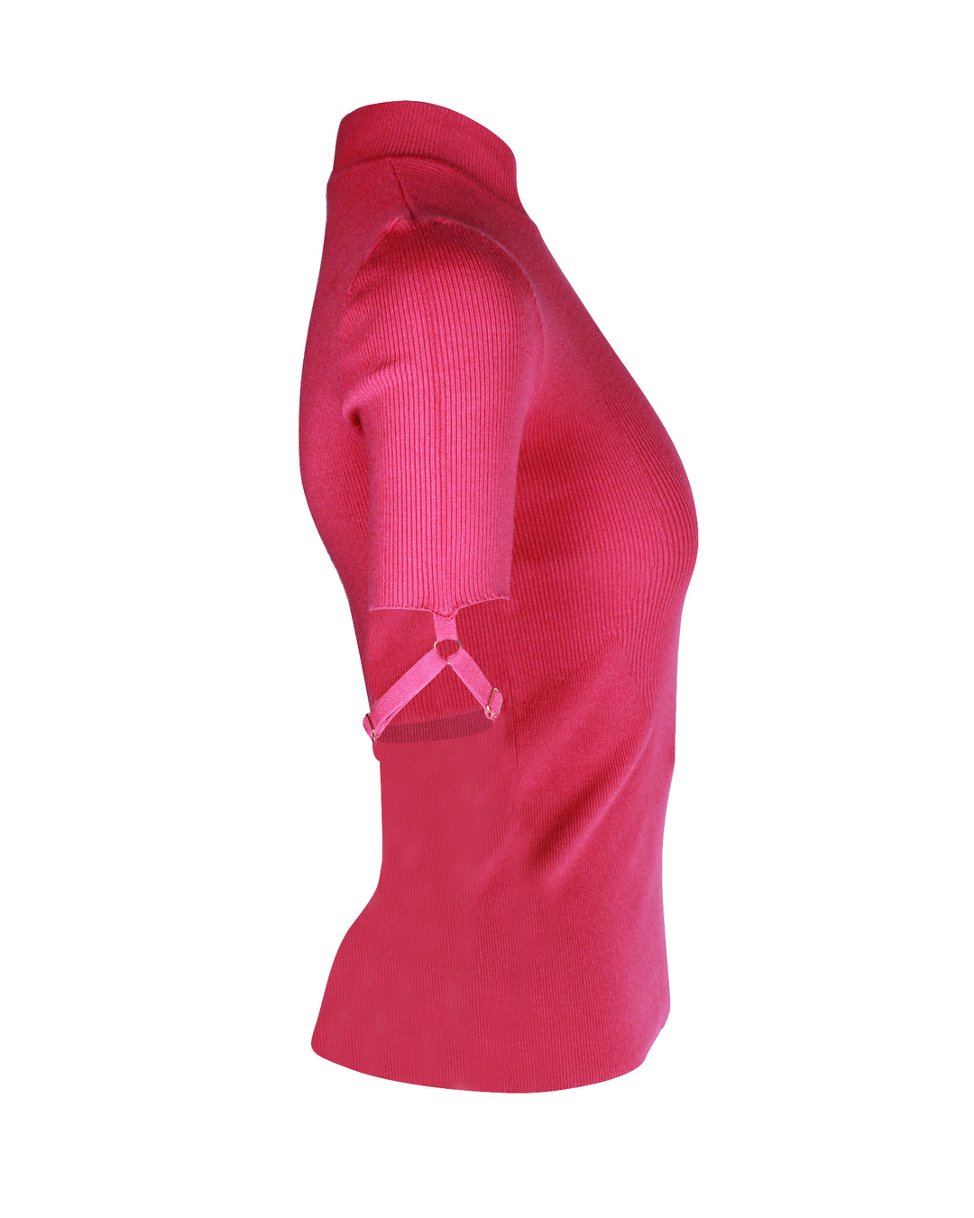 Jacquemus La Maille Torre Ribbed Top In Pink Viscose | ShopSimon