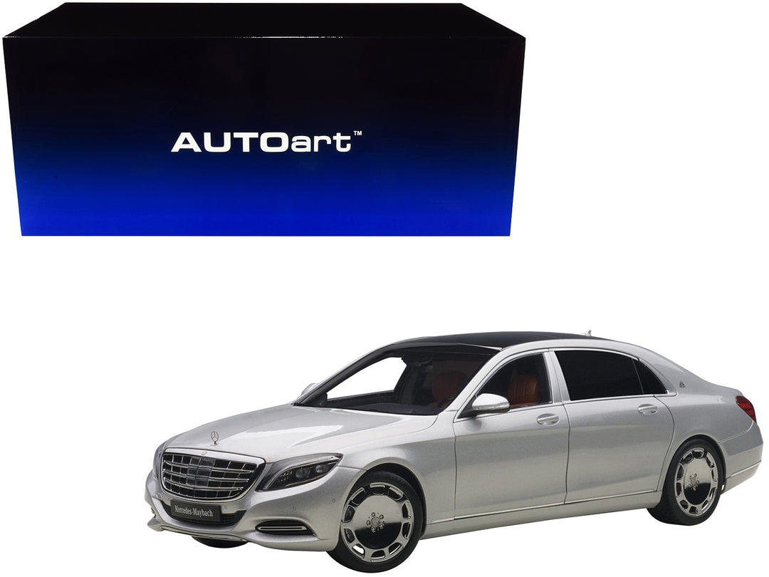 Autoart Mercedes Maybach S Class S600 Silver 1/18 Model Car
