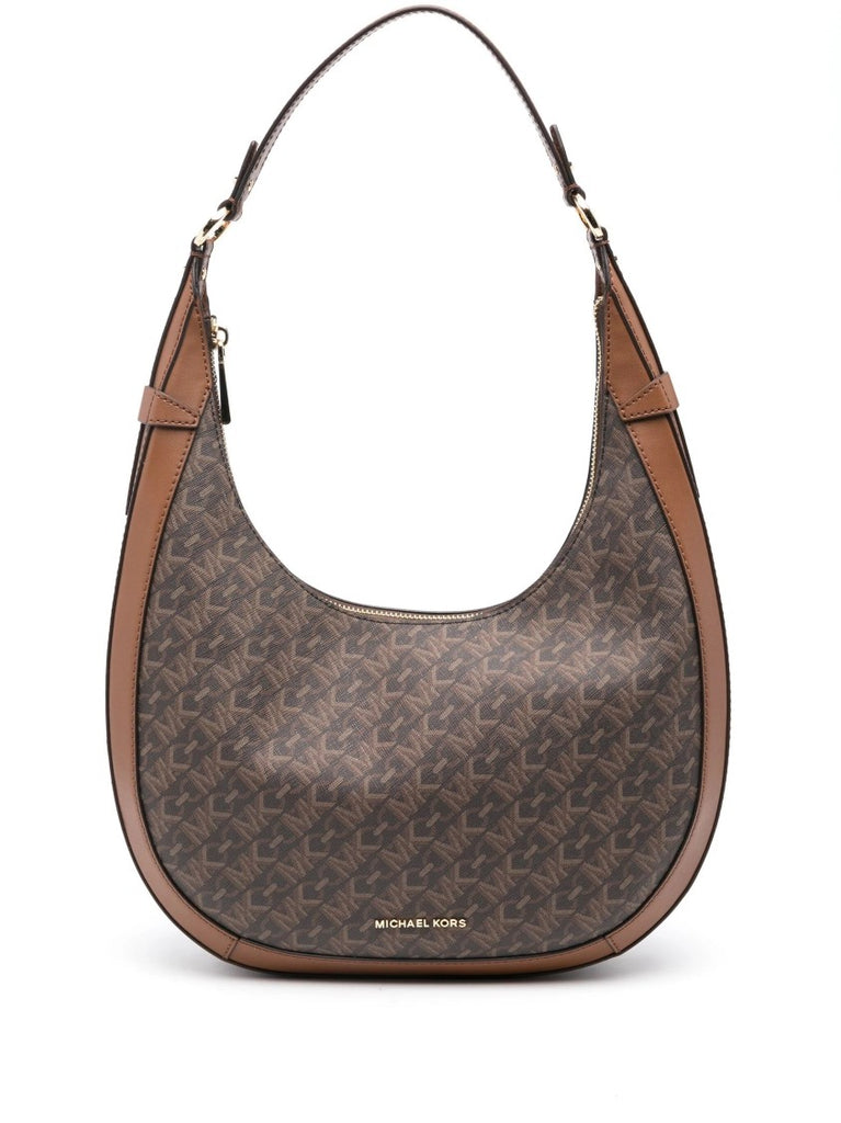 ショルダーバッグ・ポシェット Michael Kors Lg Crescent Tz Hobo Shoulder Bag Michael Kors Lg Crescent Tz Hobo Shoulder Bag | ShopSimon