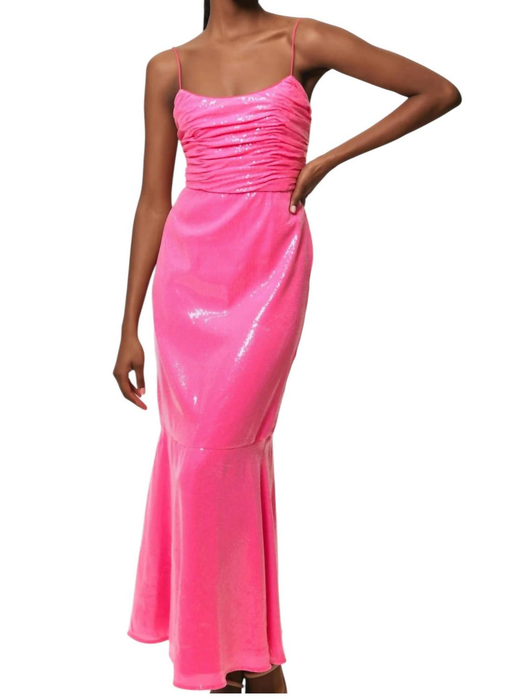 hutch Sequin Maxi Dress In Pink | ShopSimon hutch Sequin Maxi Dress In Pink | ShopSimon