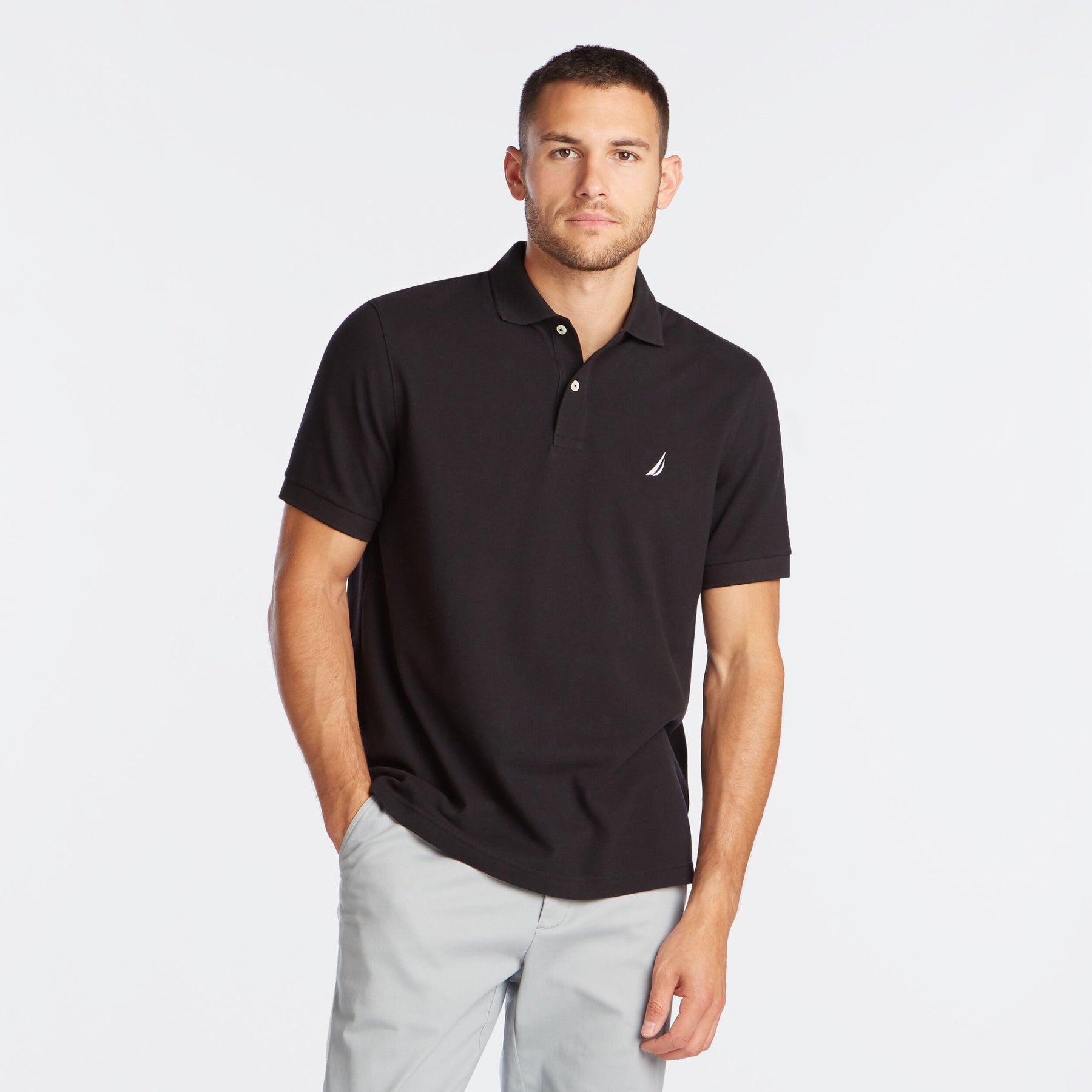 Nautica mens classic fit deck polo .99 Reg; .50