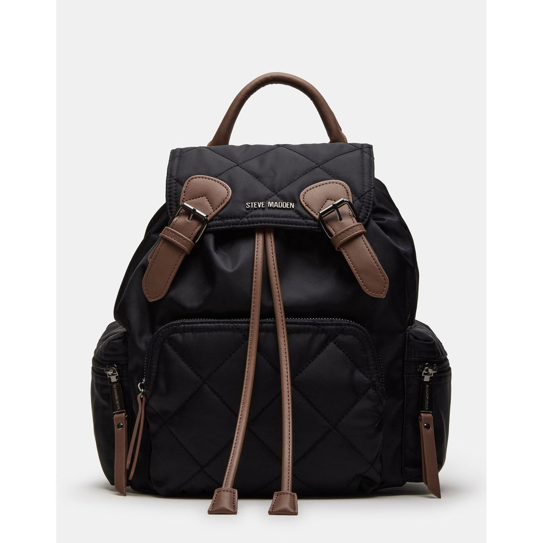 black leather steve madden backpack Steve Madden Solly Bag Black