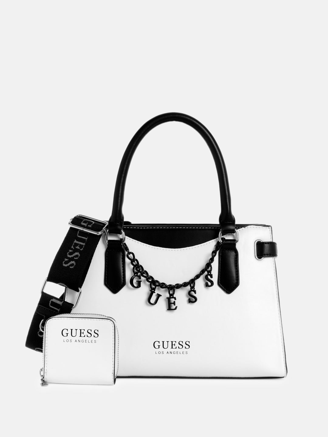 Guess Factory Amarantha Chain Satchel | ShopSimon