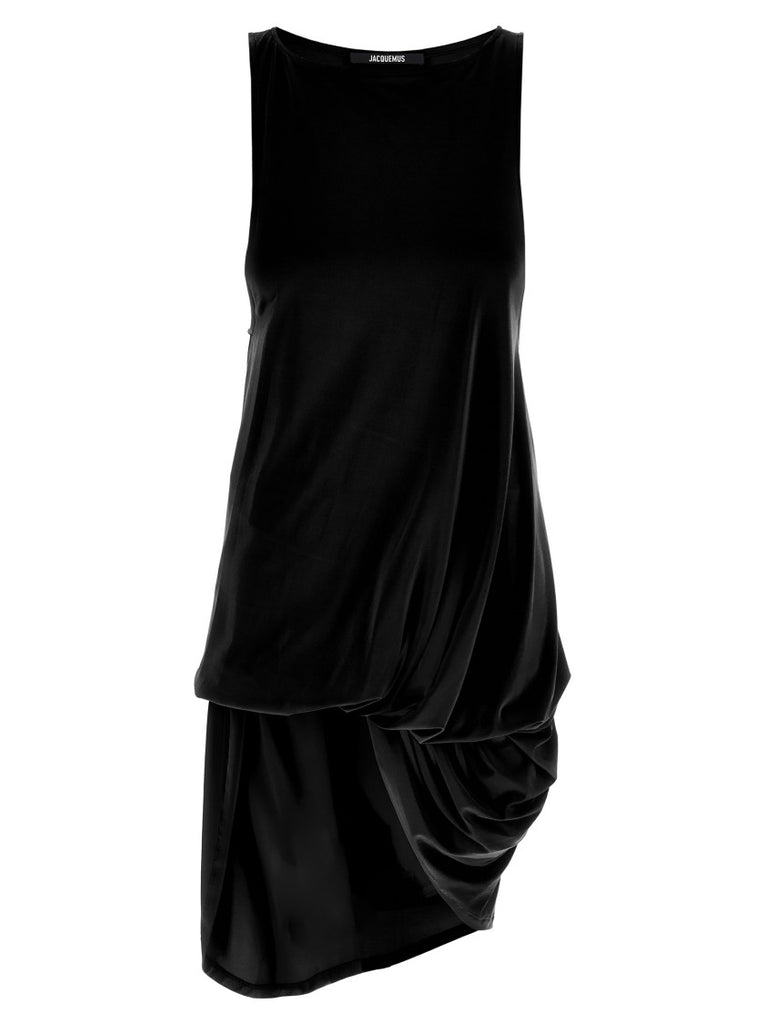 スカート JACQUEMUS 'La Robe Peplo Courte' dress La Robe Peplo Courte Dress in Yellow