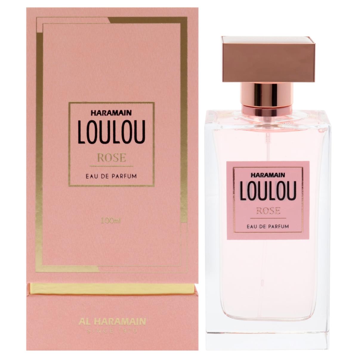 Al Haramain Al Haramain 3.33 oz Loulou Rose EDP Spray for Women,All Products : American Fashion Style Bags On Sale Al Haramain Al Haramain 3.33 oz Loulou Rose EDP Spray for Women,All Products : American Fashion Style Bags On Sale