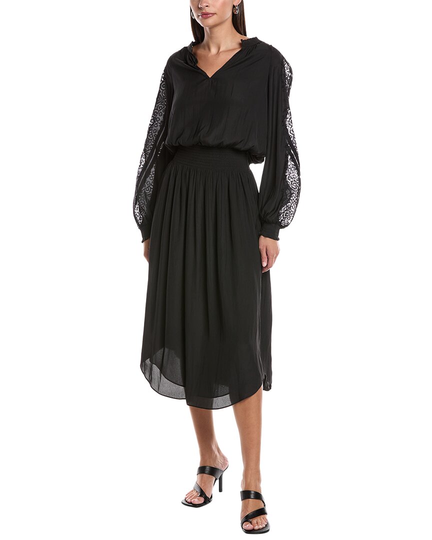 ramy brook long dress Misty Maxi - Black A dreamy silhouette that Pink Formal Dresses | glamorous evening dress Size:XXS [40]