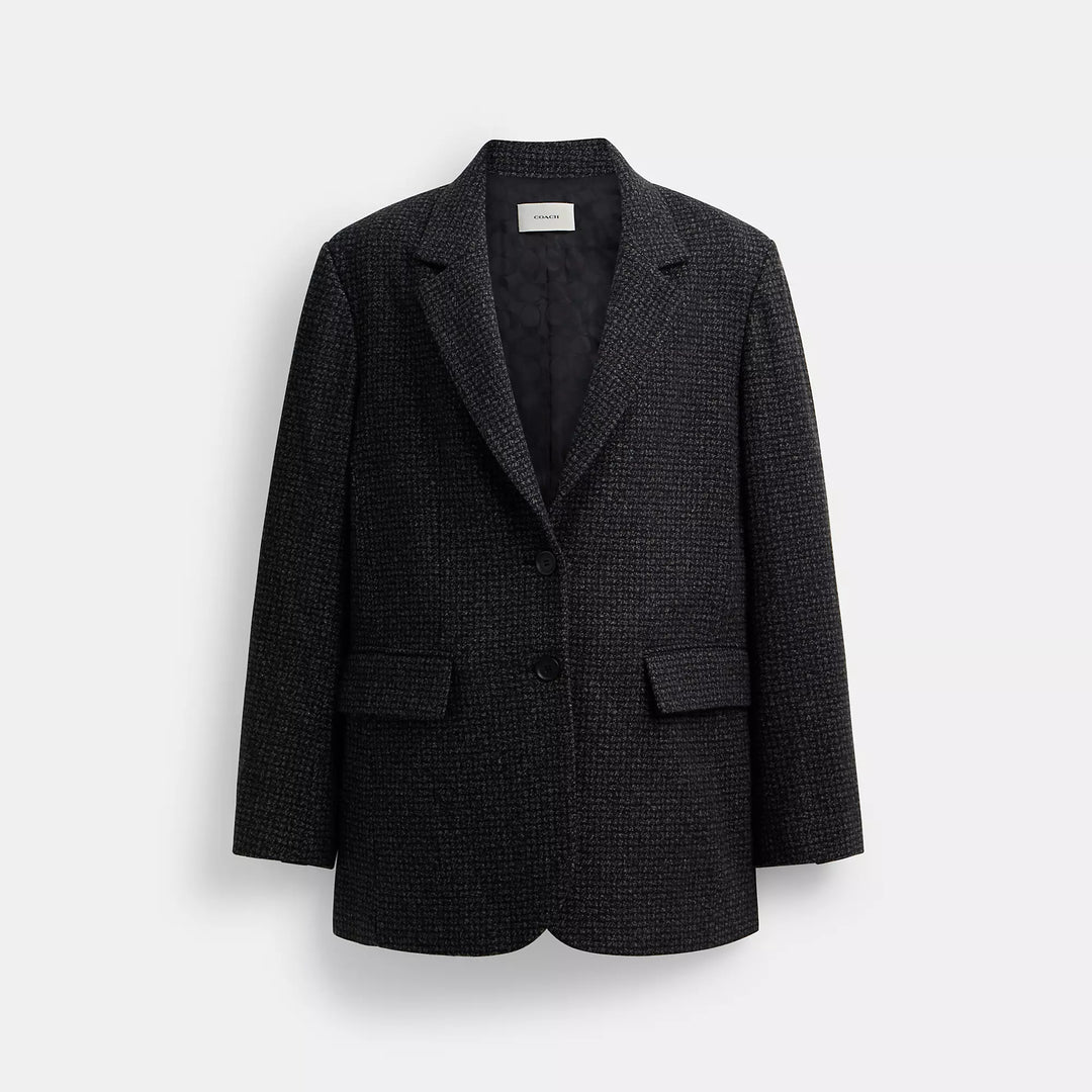 Coach Outlet Tailored Wool Jacket | ShopSimon