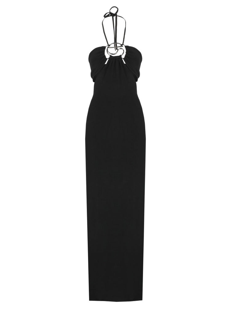 Coperni Black Viscose Dress | ShopSimon