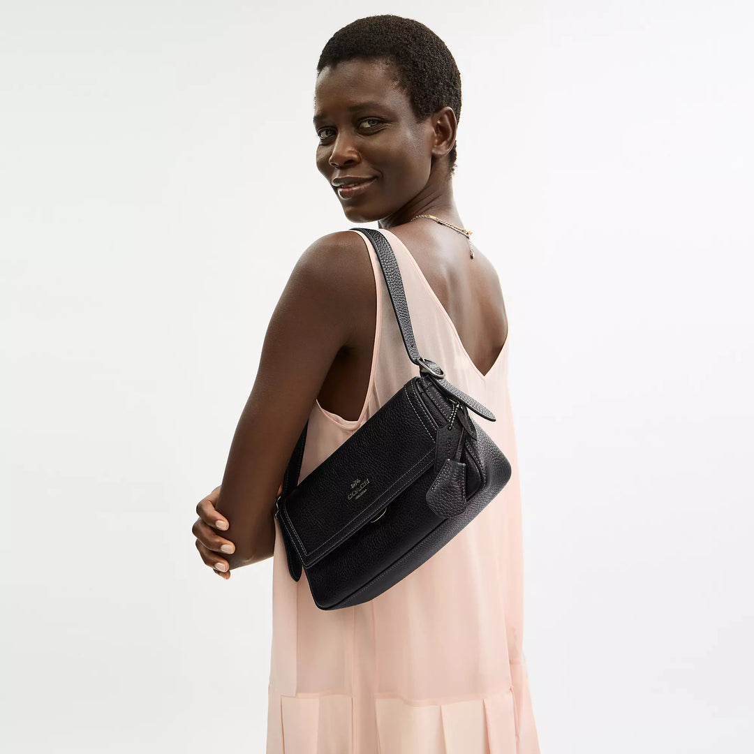 Coach Outlet Etta Small Flap Shoulder Bag ShopSimon