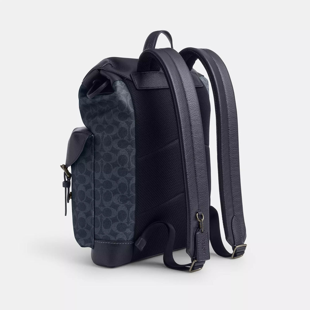 Coach Outlet Warner Backpack In Signature Canvas