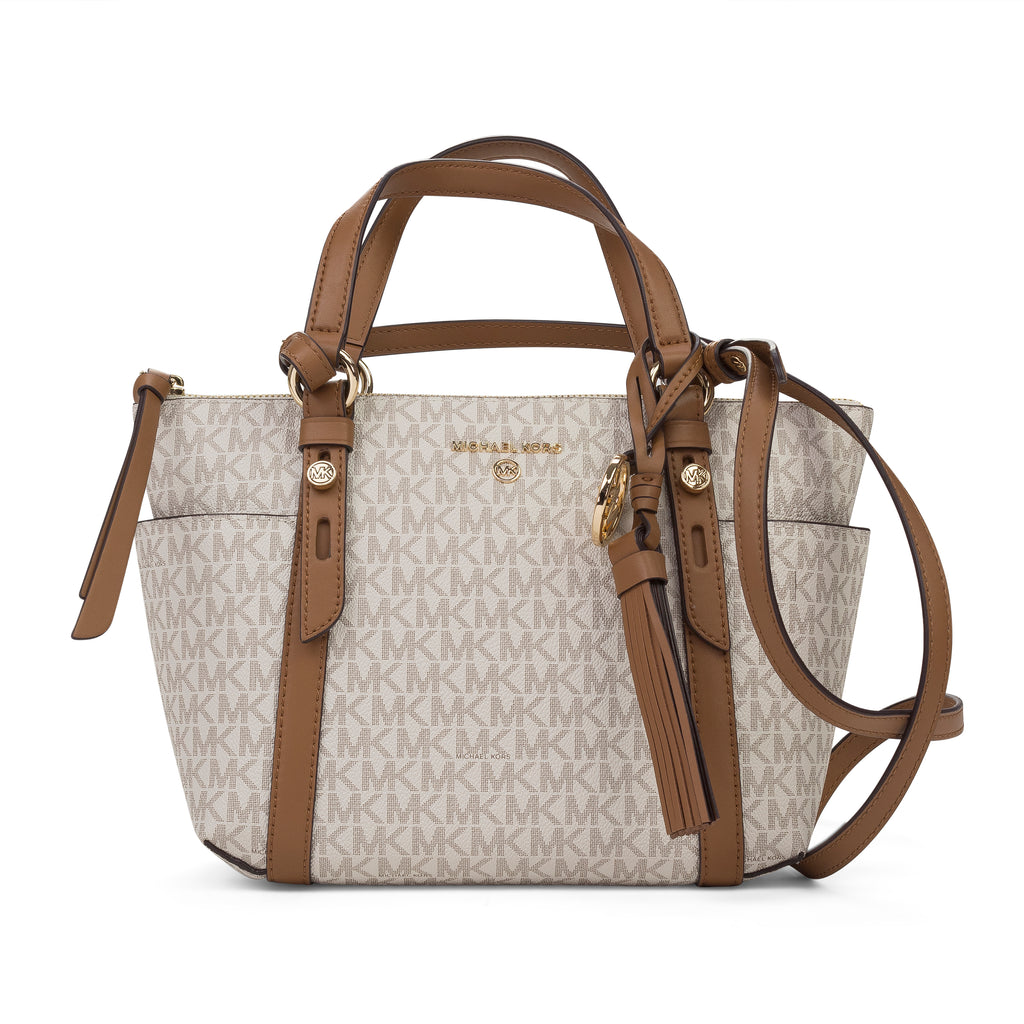 Michael Kors CREAM SULLIVAN TOTE HANDBAG ShopSimon
