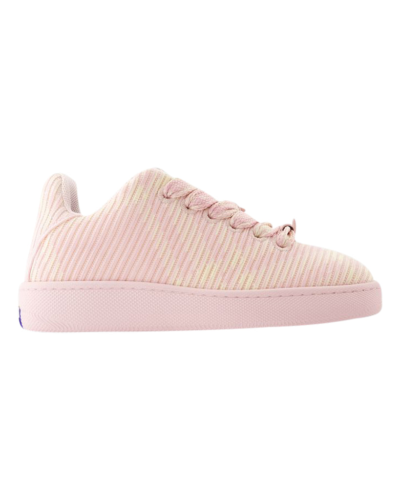 スニーカー LF Box Knit Sneakers - Burberry - Synthetic - Pink Burberry Lf Box Knit Sneakers - - Synthetic - Pink | ShopSimon