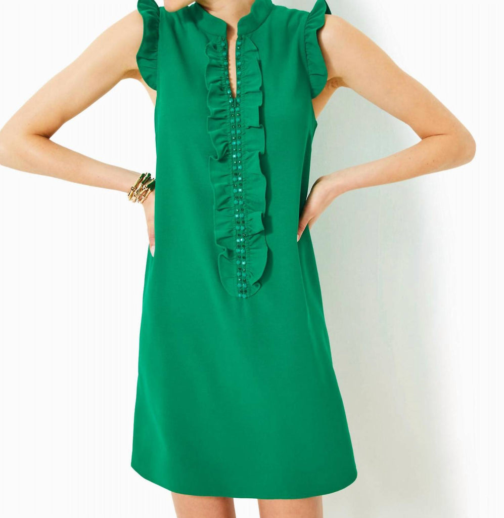Lilly Pulitzer Adalee Shift Dress In Fiddle Leaf Green ShopSimon