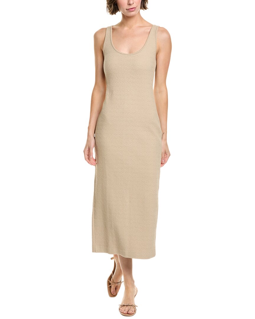 enza costa strappy jersey slip dress Enza Costa Textured Jacquard Tank Maxi Dress