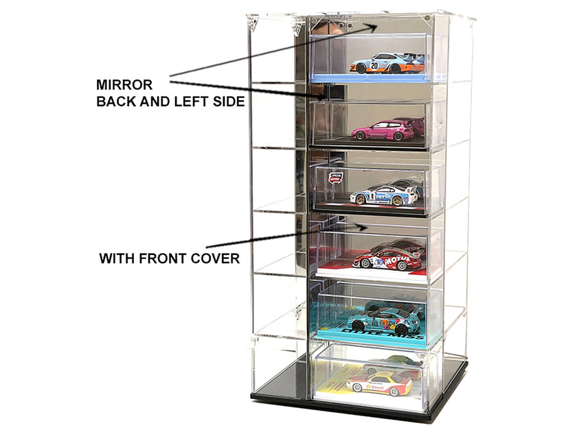 Other Showcase Large 24 Car Display Desktop Spinner with Mirror Back ...