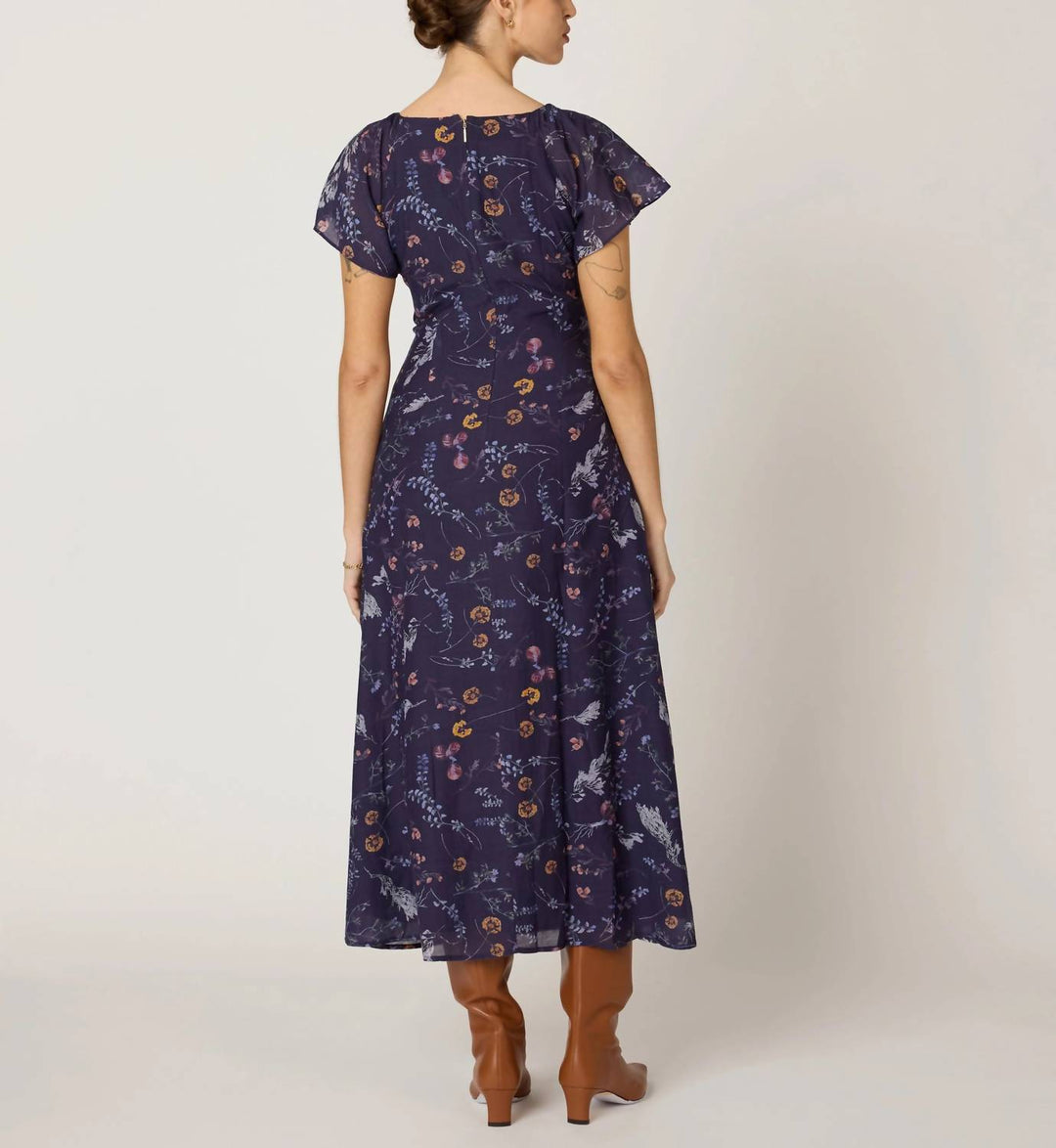 viola devore one-shoulder dress Victoria Midi Dress
