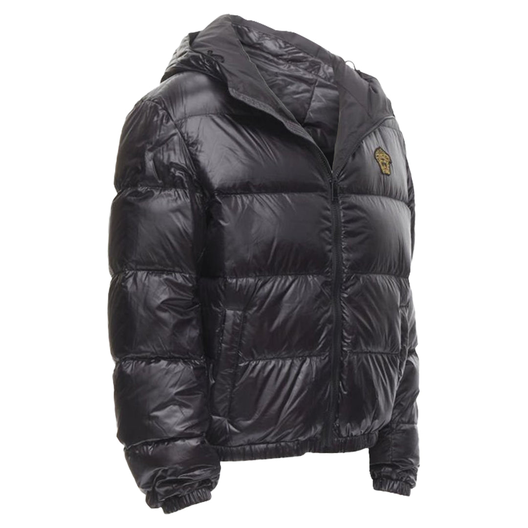 VERSACE Medusa Badge Goose Down Duvet Puffer Jacket | ShopSimon