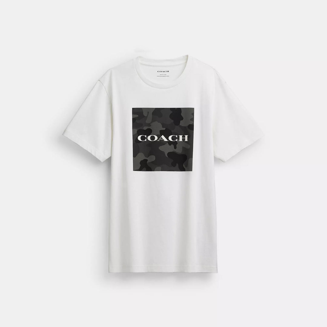 Coach Outlet Camo Classic T Shirt In Organic Cotton | ShopSimon Coach Outlet Camo Classic T Shirt In Organic Cotton | ShopSimon