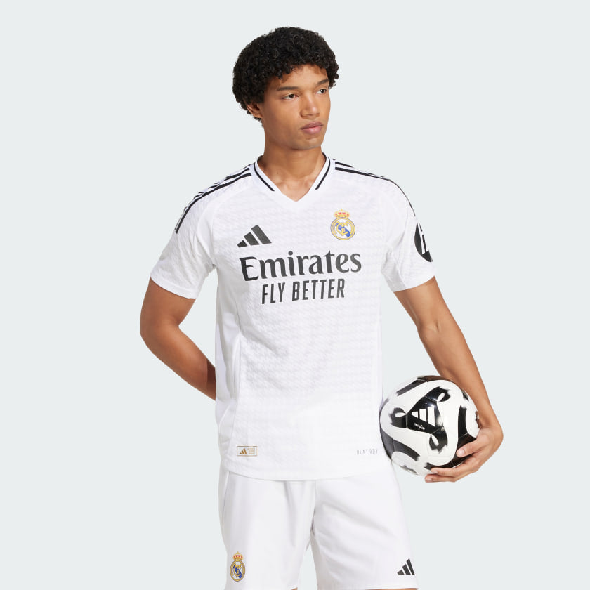 adidas Men's Real Madrid 24/25 Home Authentic Jersey | ShopSimon
