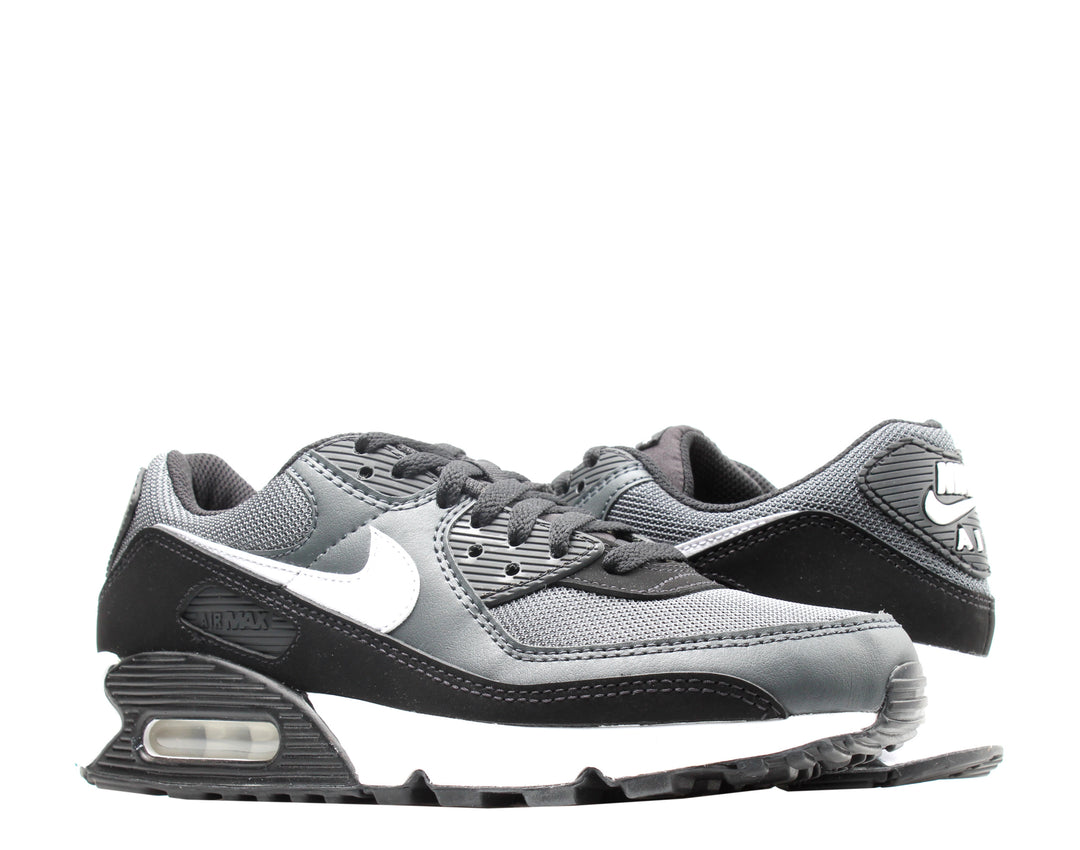 国内配送 NIKE AIR MAX 90 WHITE/DARK SMOKE GREY-LIGHTNING Nike Air Max 90 White/Dark Smoke Grey/Lightning 运动鞋| 灰色