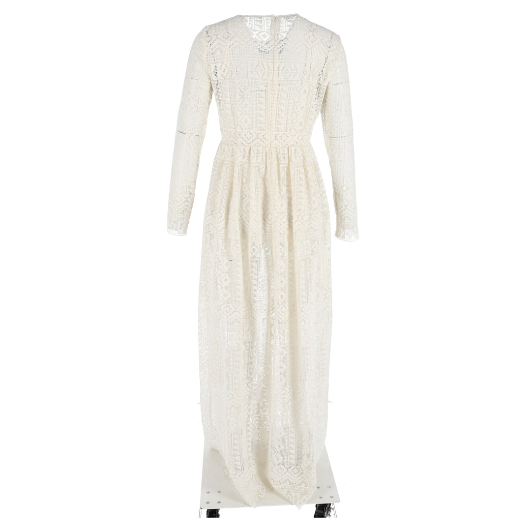 philosophy di lorenzo serafini white dress Lace Maxi in Viscose a line wedding dress with long sleeve off vintage find Black Strapless Bodycon Homecoming COLOR:GREEN BUTTER GINGHAM