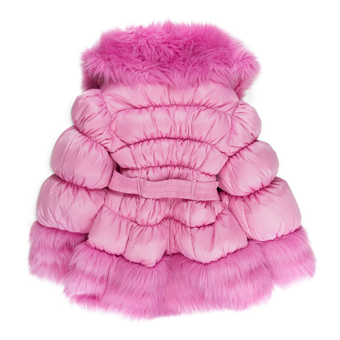 Martine Rose WOVEN FUR PUFFER | ShopSimon