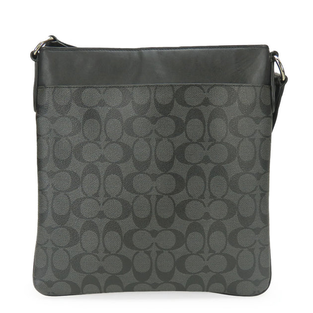Coach Pvc Leather Shoulder Bag (pre-owned) | ShopSimon