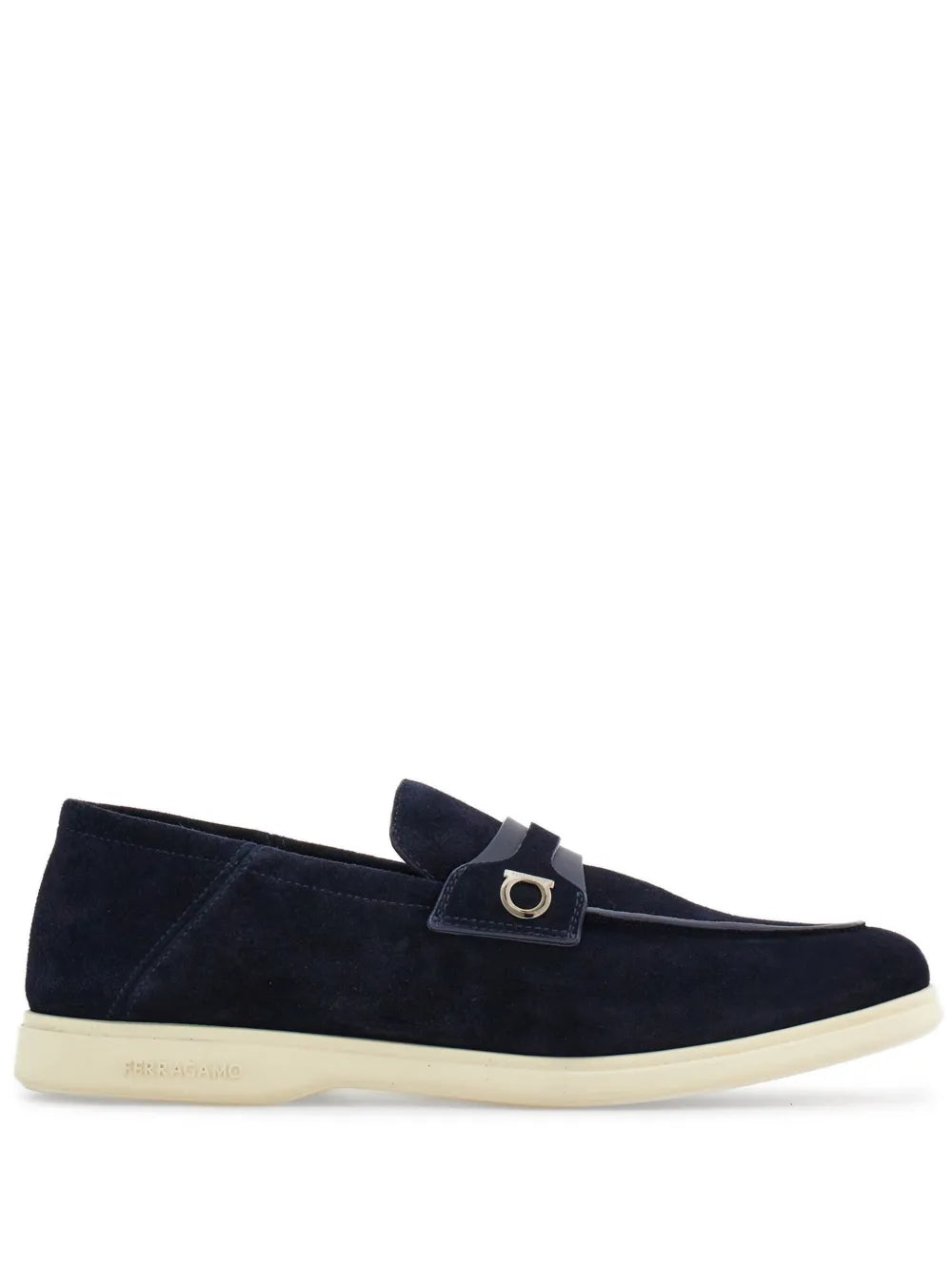 Salvatore Ferragamo Ferragamo Deconstructed Gancini-Detailed Suede