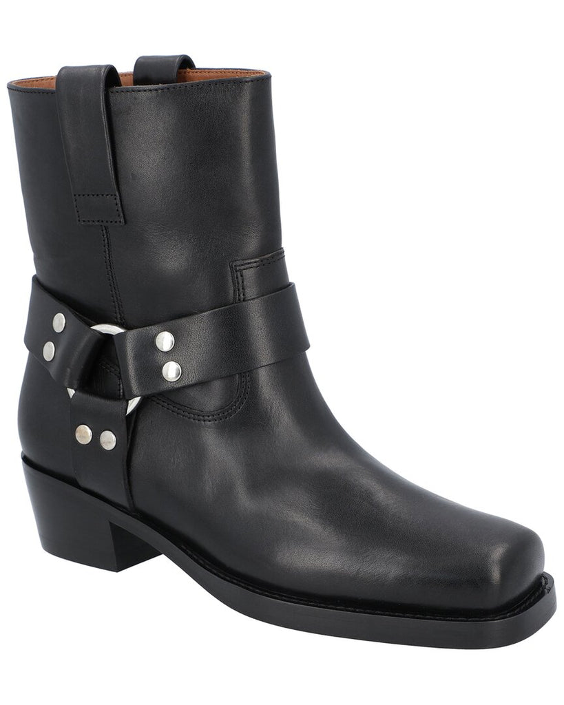 Paris Texas Roxy Ankle Leather Boot | ShopSimon