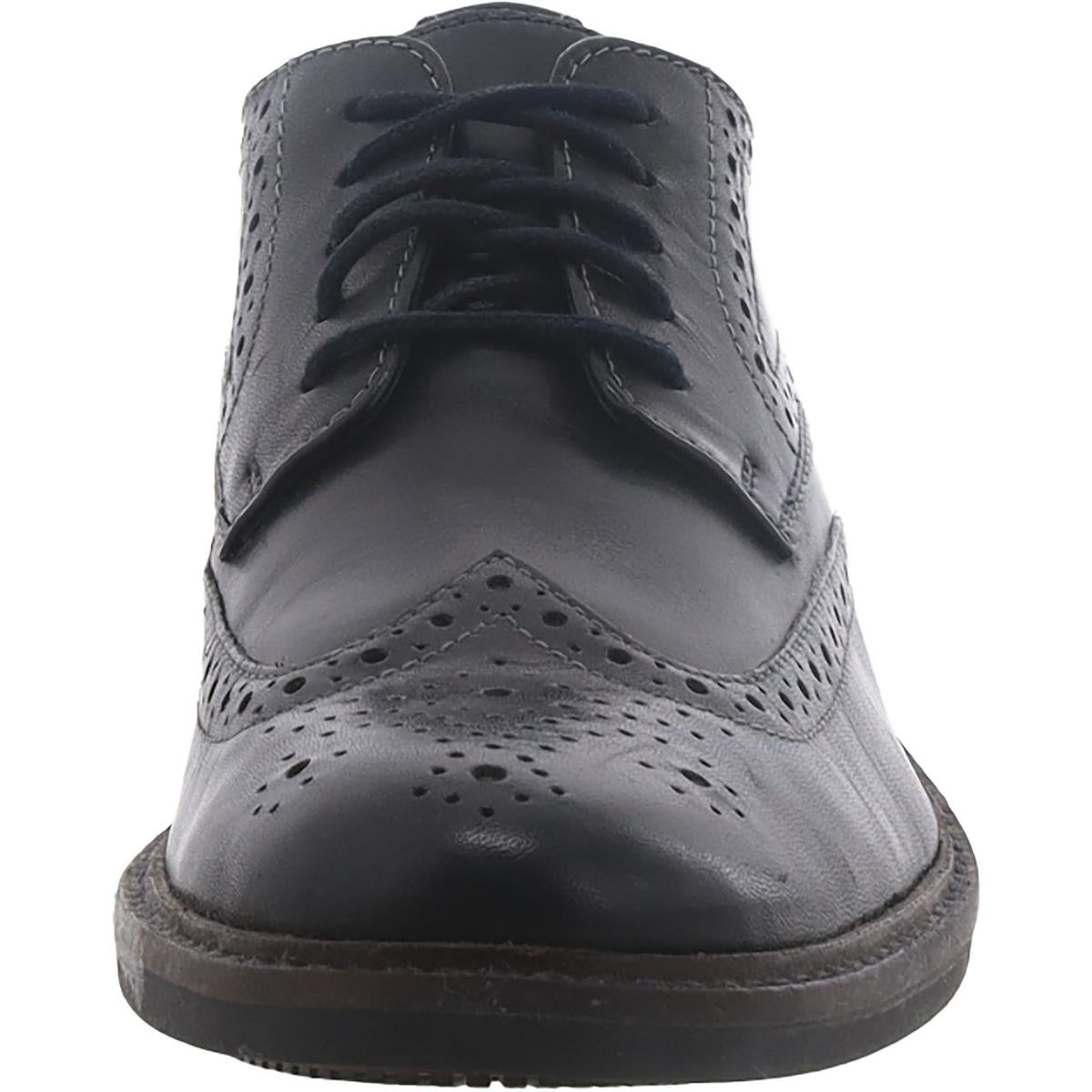 Bostonian Maxton Wing Mens Leather Lace Up Derby Shoes ShopSimon