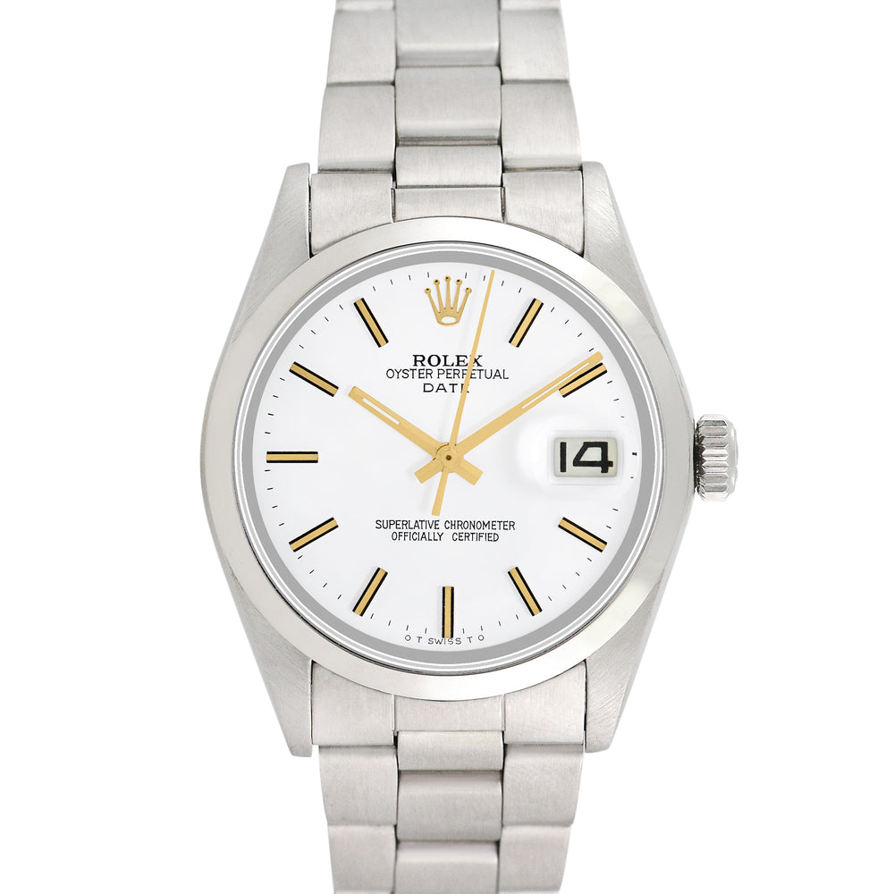 Pre-owned Rolex Men's Date