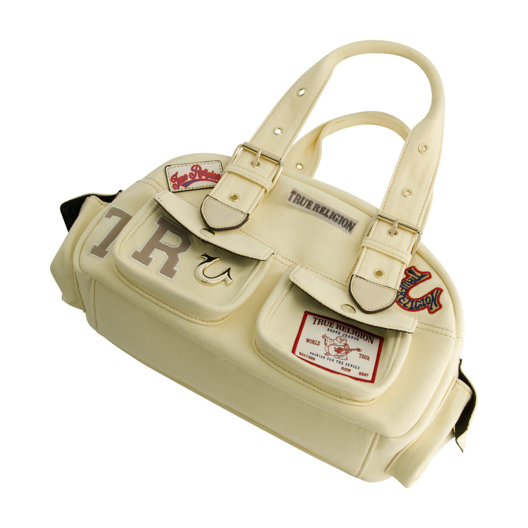 True Religion Multi Patch Satchel | ShopSimon