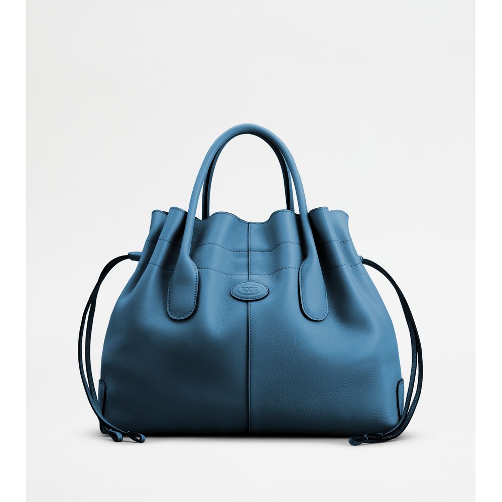 TOD'S Di Bag in Leather Small with Drawstring | ShopSimon