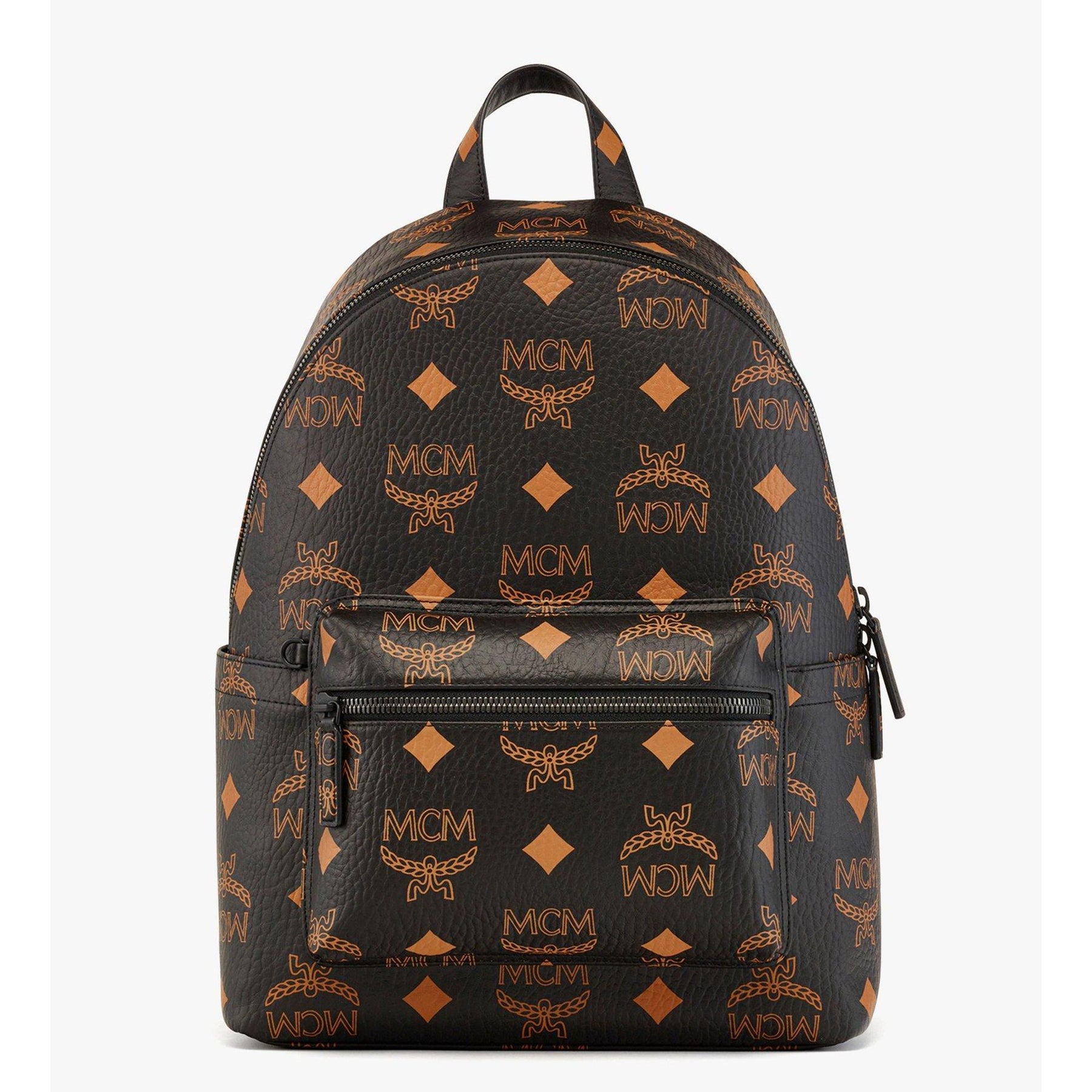 MCM BACKPACK! FOR SALE USED ONCE UP FOR DISCUSSION MCM Visetos Stark Leather Backpack (SHG-36059) main image 4