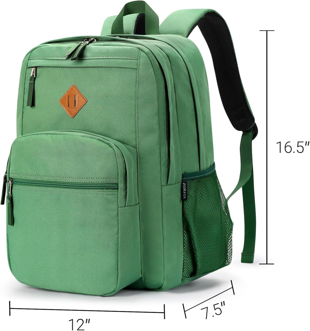 FFIC 26L Backpack for College, and Travel: Water Resistant Bookbag