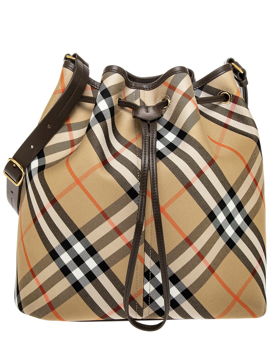 【BURBERRY】MEDIUM CHECK BUCKET BAG Medium Check Bucket Bag – MAYFEYR