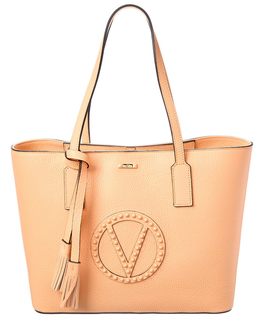 Valentino by Mario Valentino Soho Rock Leather Tote | ShopSimon