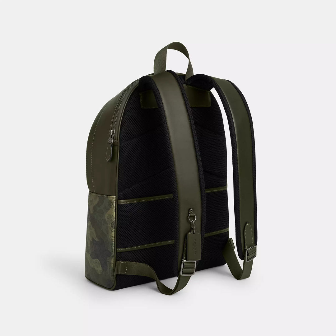 coach backpack mens camo Coach Outlet West Backpack In Signature Camo Print