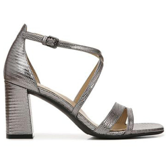 Naturalizer Tiff Womens Leather Block Heel Dress Sandals | ShopSimon