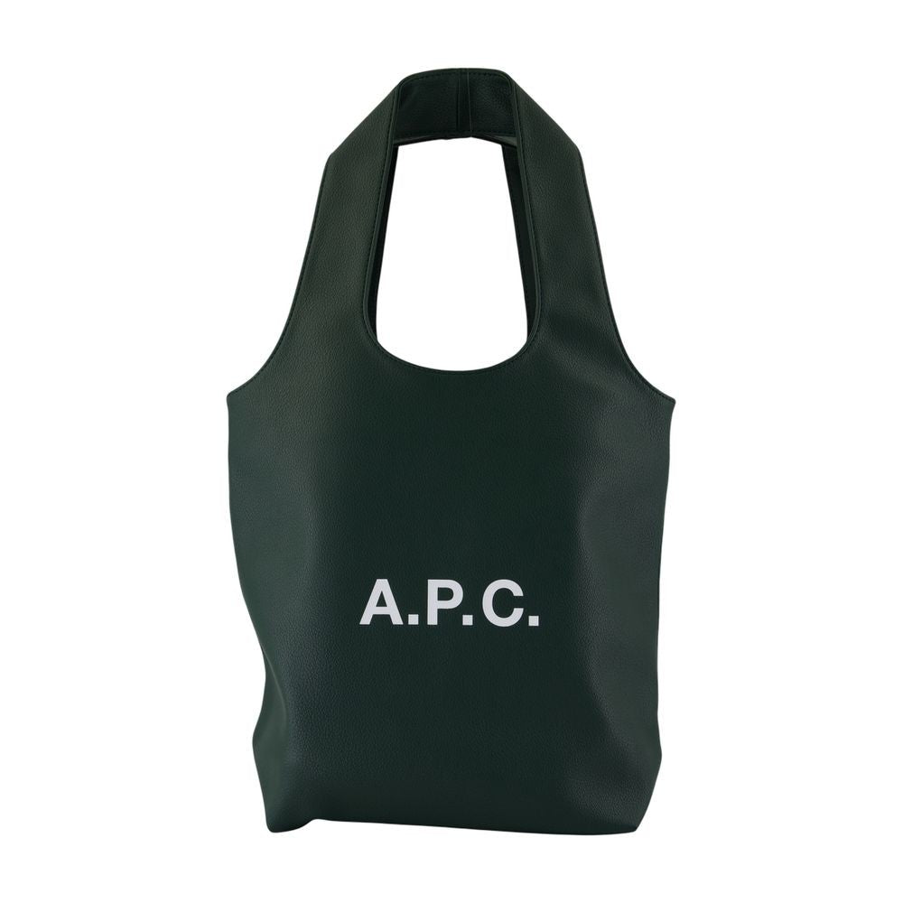 トートバッグ Ninon Small Shopping Bag - A.P.C. - Synthetic - Gold Crossbody bags A.P.C. Ninon Small Tote Bag Pale Goldstone