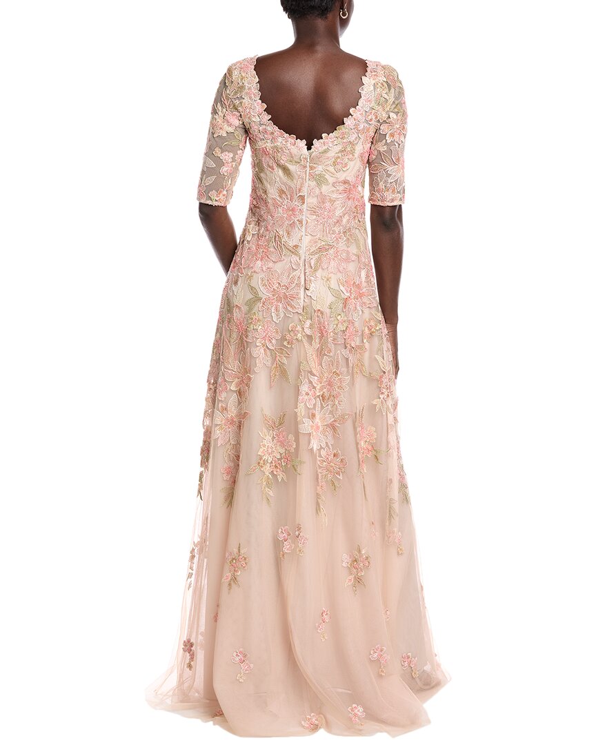 knee length dresses for ladies Lace Short Sleeve High Low Dress main image 1