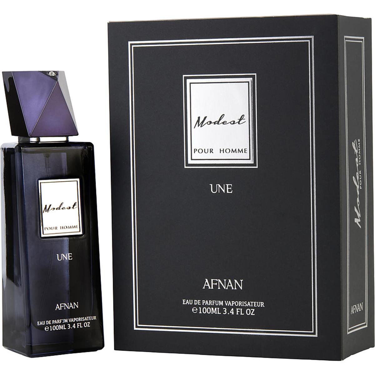 Afnan Perfumes Afnan Perfumes Modest Une Eau De Parfum Spray for Men - 3.4 oz,All Products : American Fashion Style Bags On Sale