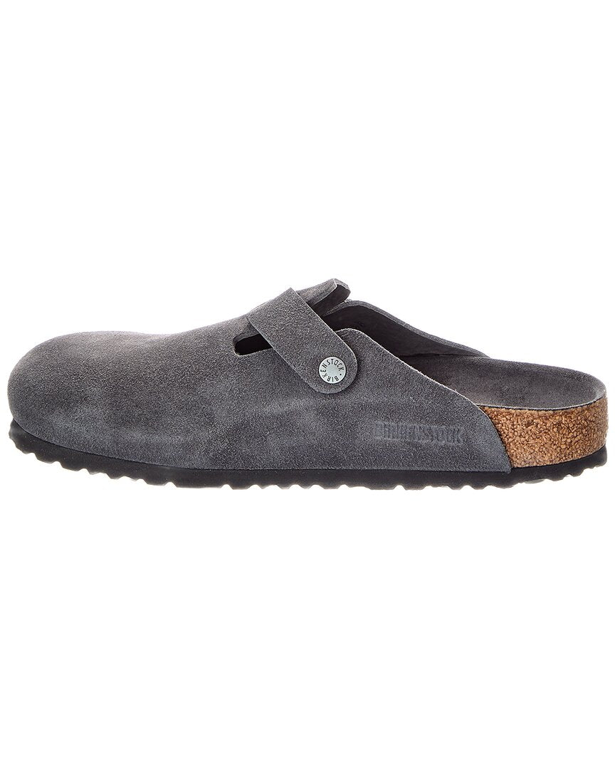 Birkenstock Boston Suede Clog | ShopSimon