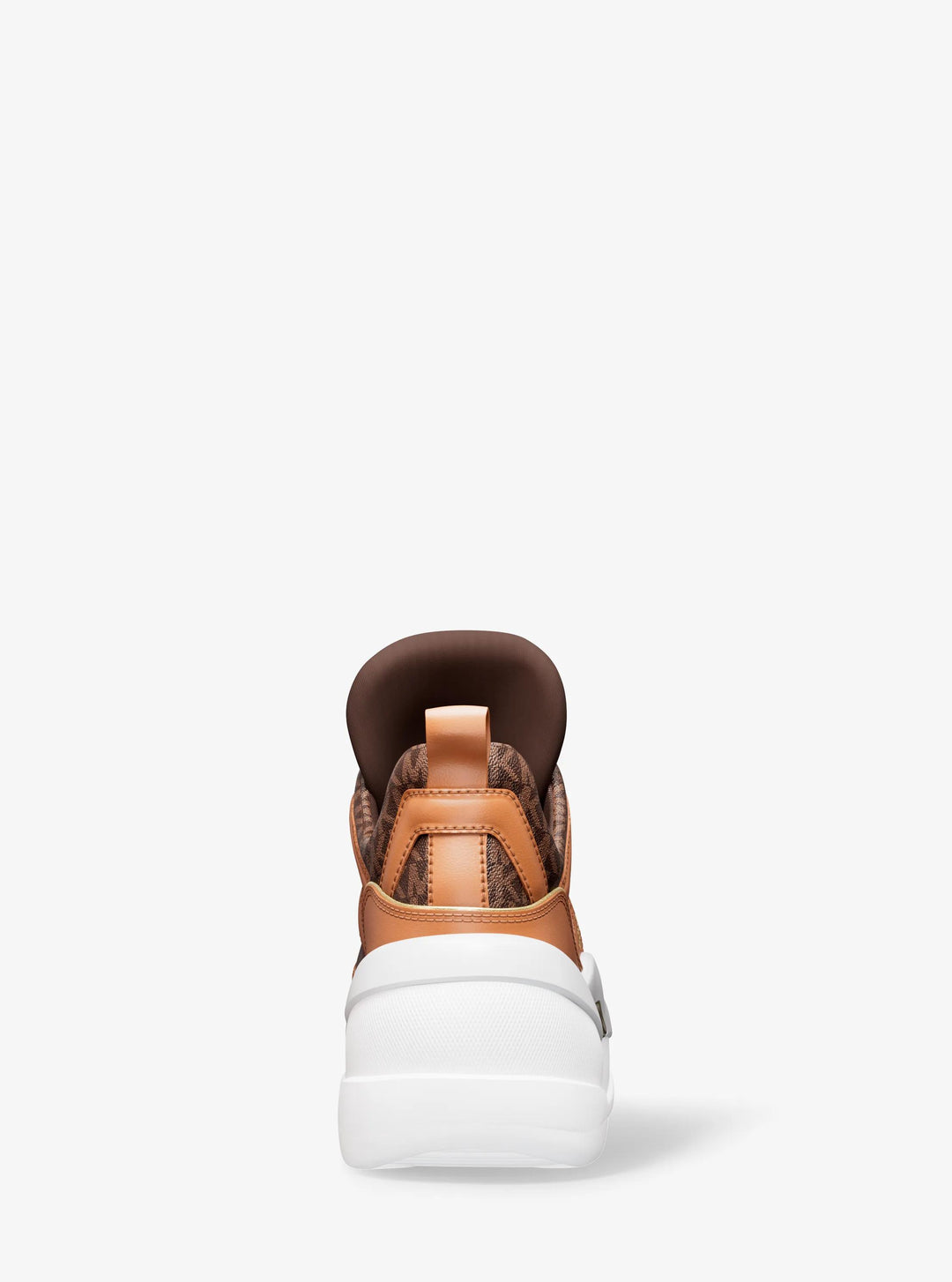 Michael Kors Outlet Olympia Signature Logo Trainer | ShopSimon