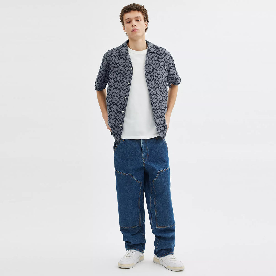 Coach Outlet Signature Camp Shirt | ShopSimon