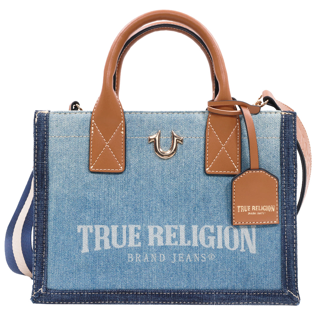 True Religion Modern Edge Denim Tote ShopSimon
