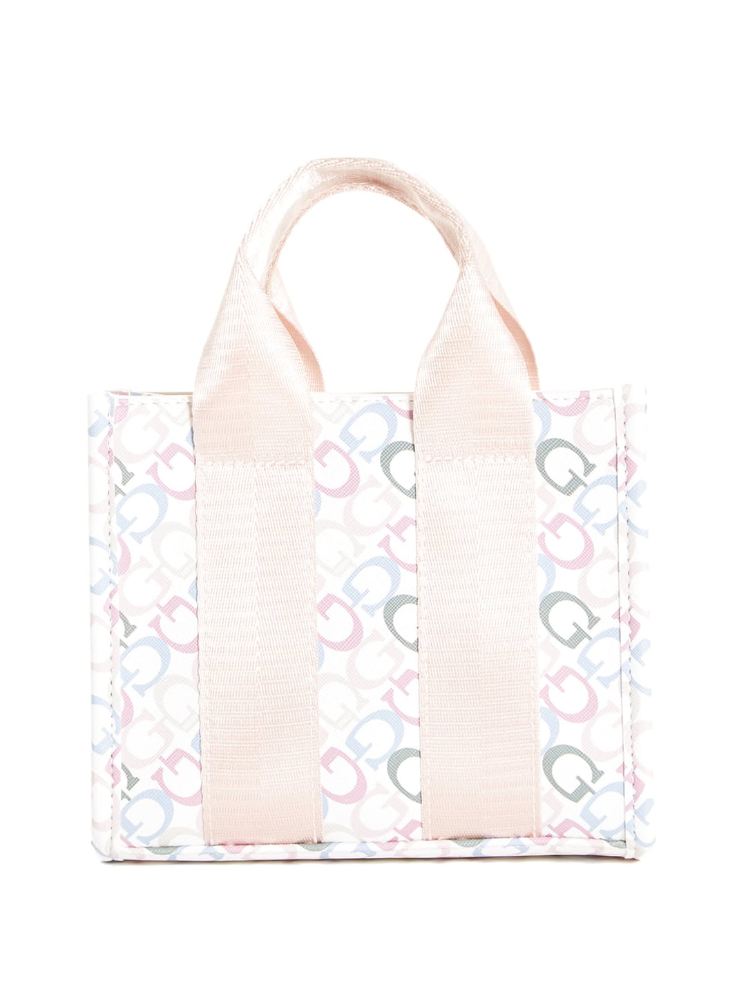 Guess Factory Logo-Tape Logo Mini Tote Crossbody | ShopSimon
