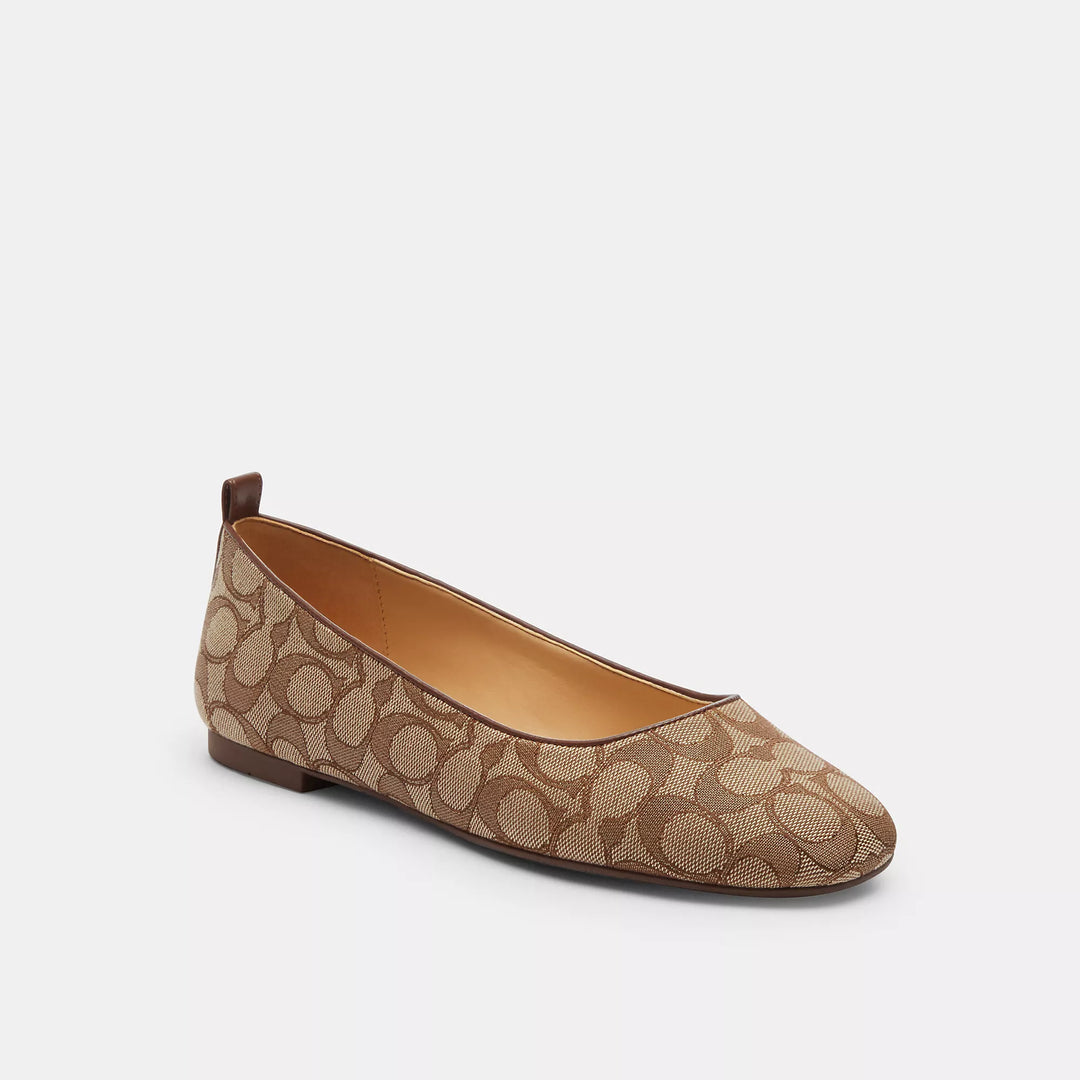 Coach Outlet Wendie Ballet In Signature Jacquard | ShopSimon Coach Outlet Wendie Ballet In Signature Jacquard | ShopSimon